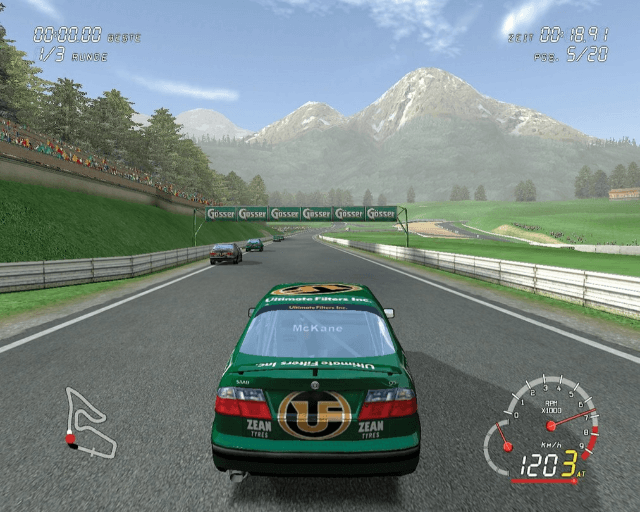 DTM Race Driver screenshot 3 for Playstation 2